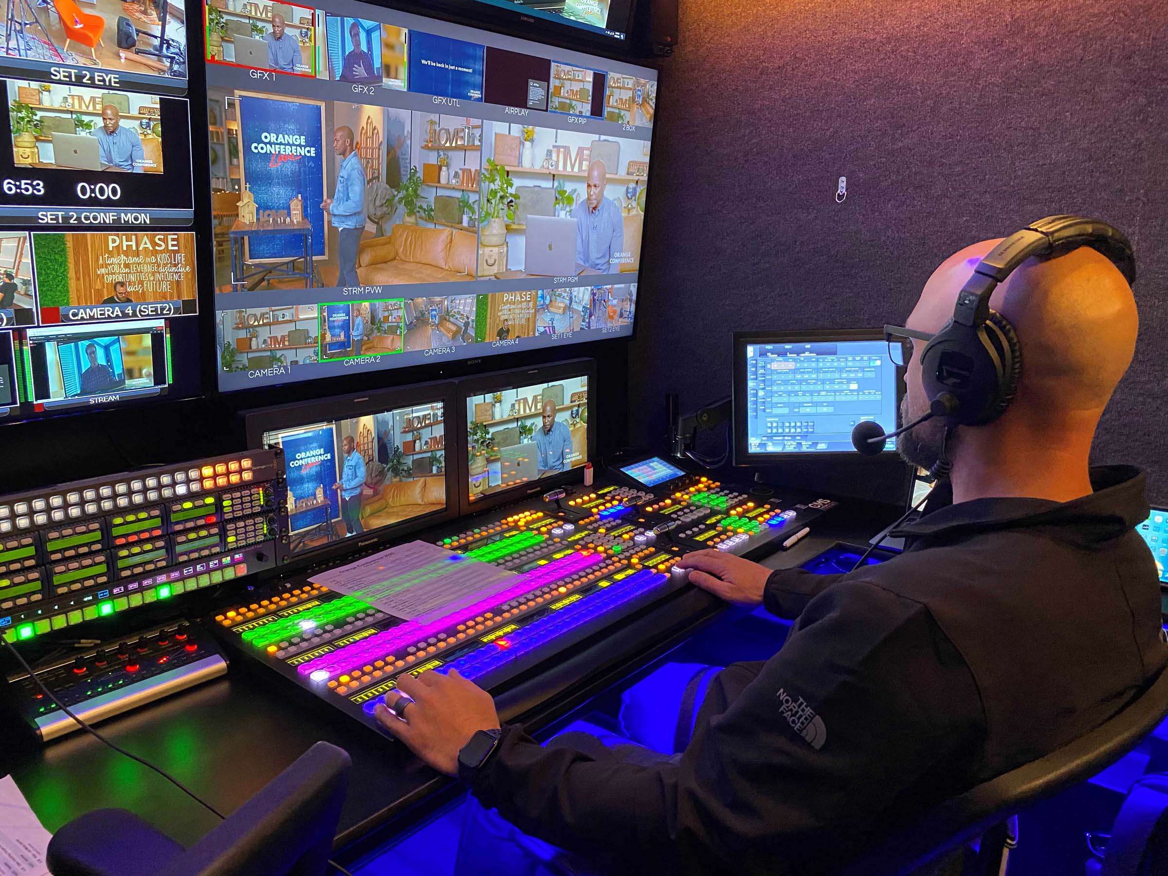 FOR-A HVS-2000 Video Switcher Helps Custom Media Solutions Pivot from Live Event to Streaming Event with Limited Crew
