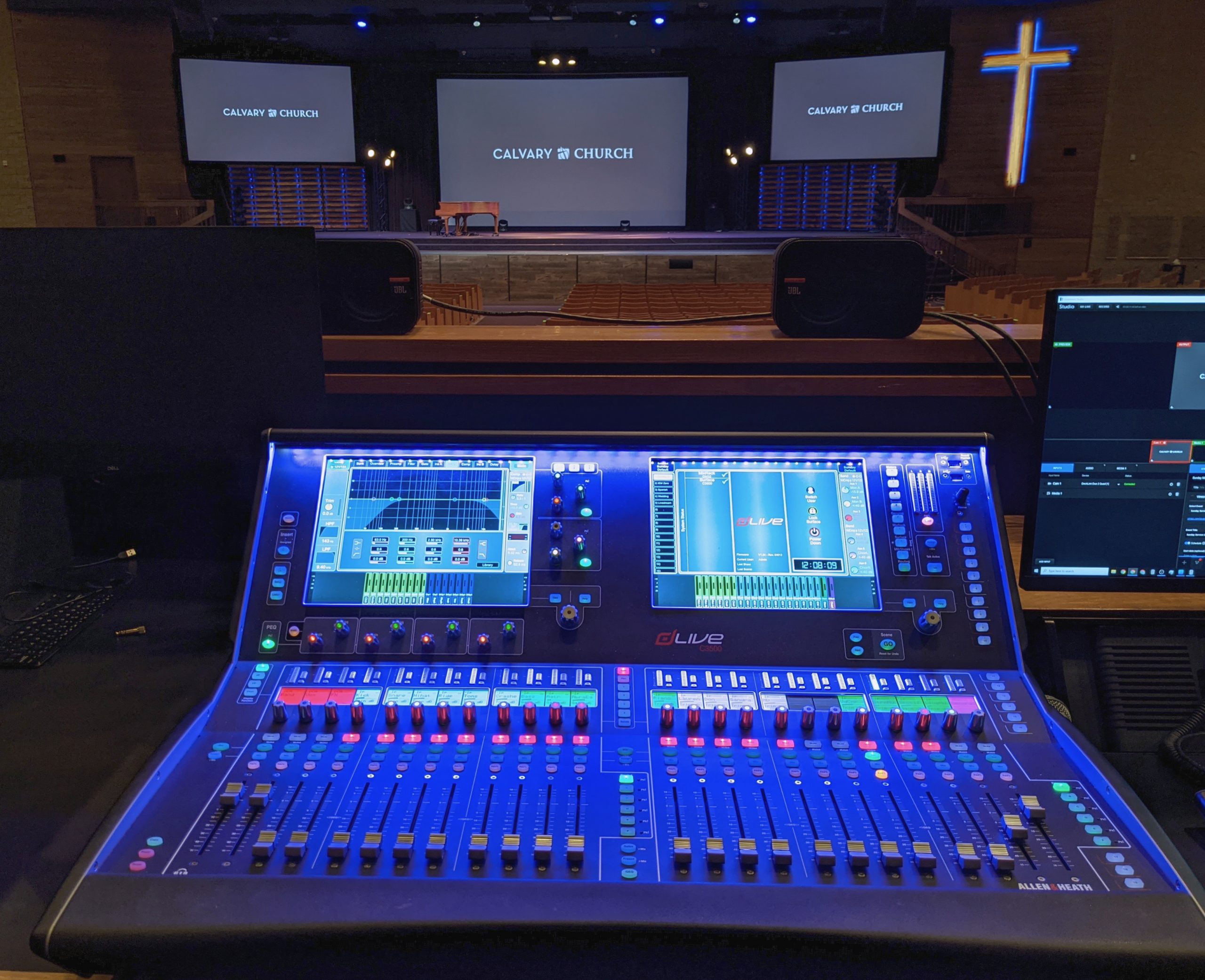 Calvary Church Flexes and Connects With Allen & Heath ’Everything I/O’