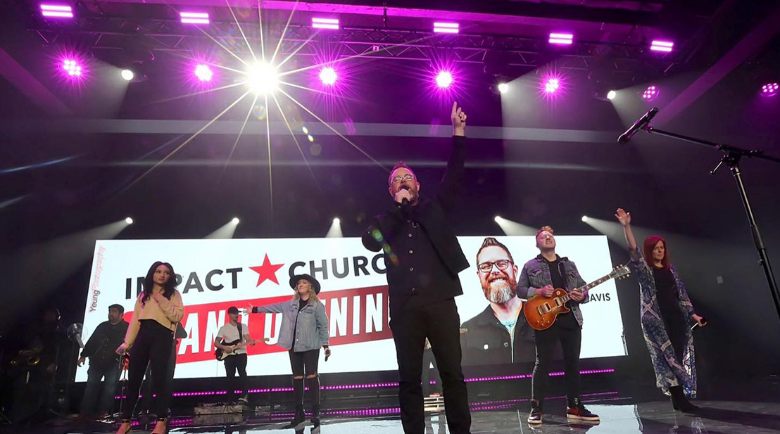 Huge ADJ LED Video Wall Provides Backdrop For Impact Church’s New ...