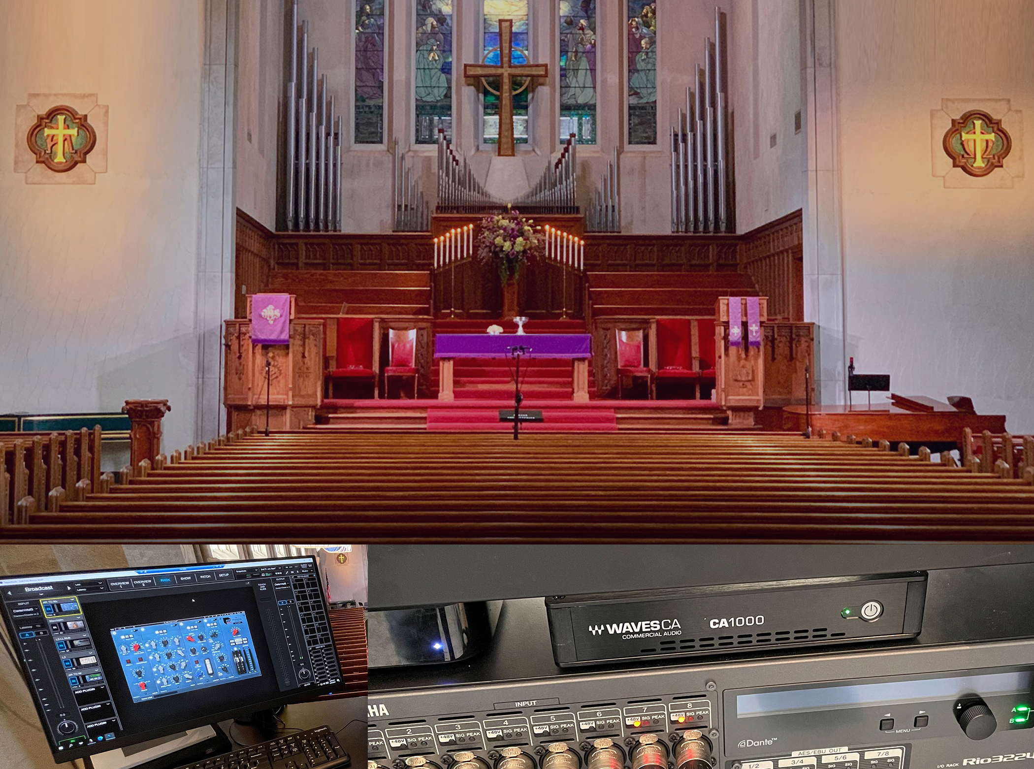 Waves Audio Improves Worship Audio at Second Presbyterian Church