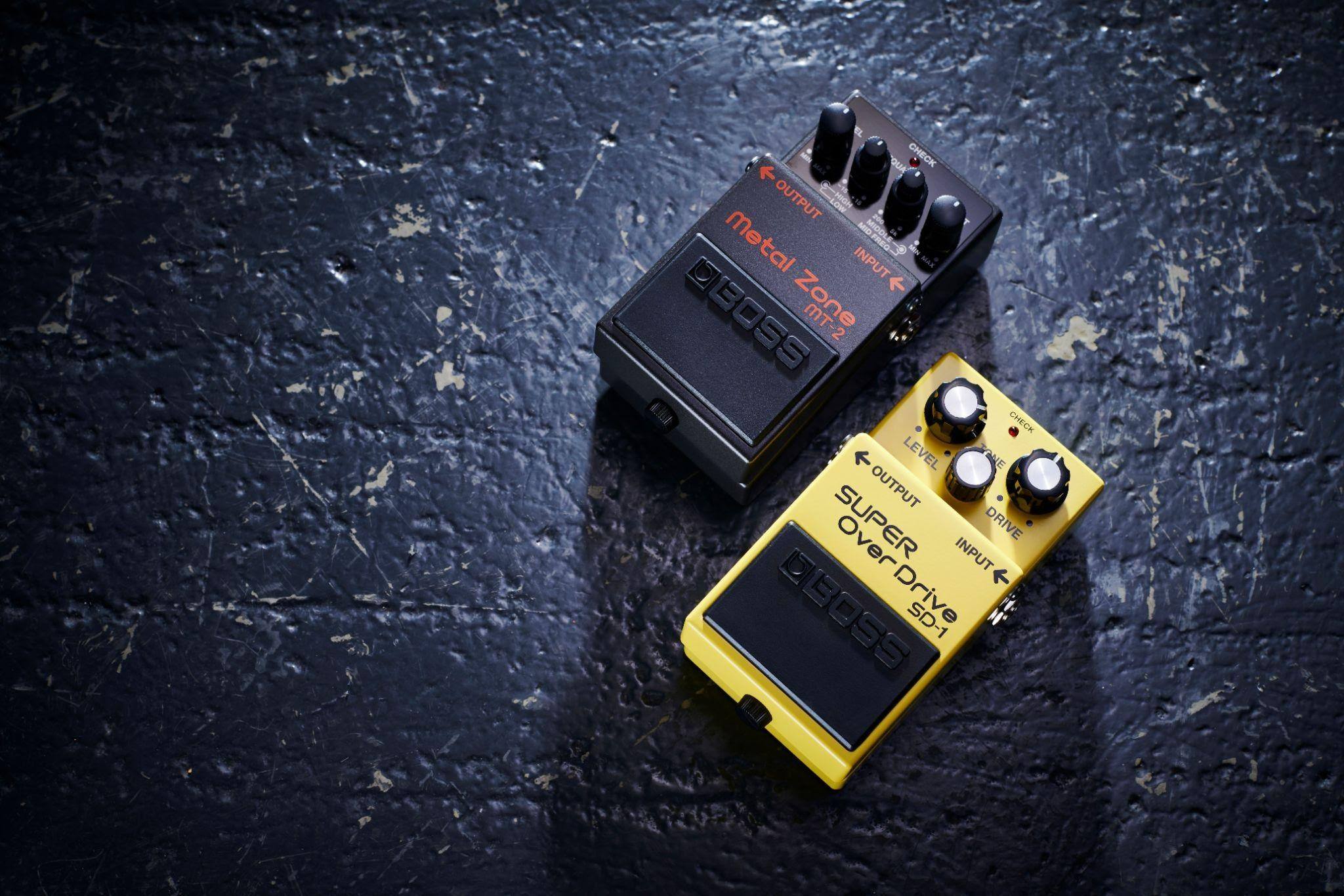 BOSS Releases Anniversary SD-1 Super Overdrive and MT-2 Metal Zone