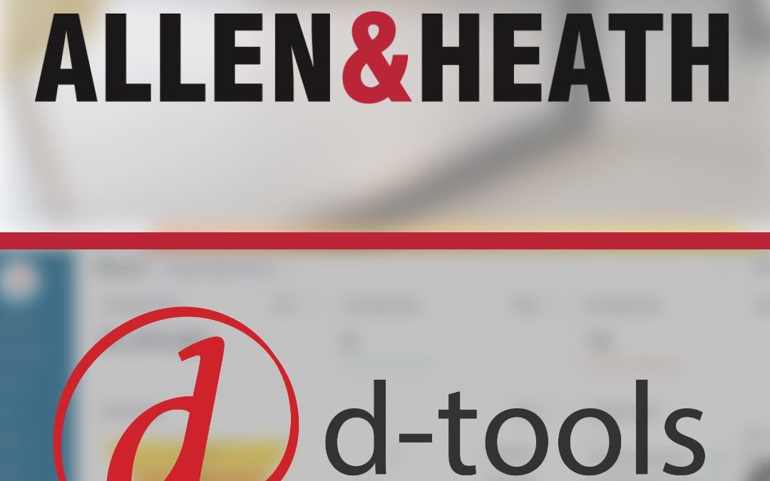 Allen & Heath Products Now Available on D-Tools