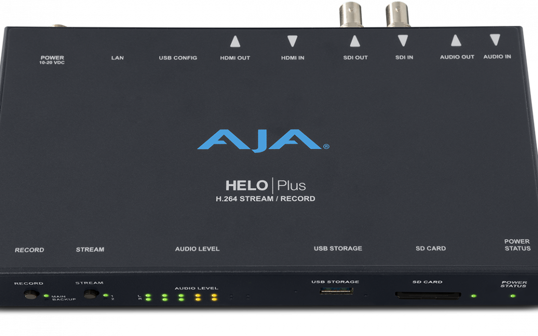 AJA Helo Plus Advanced H.264 Streaming and Recording