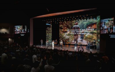 Palmetto Pointe Church Brightens its Future with 30 elektraLite Stingray Profile Cast RGBW Fixtures