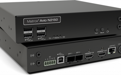 Matrox Video Launches Tech Preview of Avio 2, the World’s First IPMX and ST 2110 IP KVM Extender