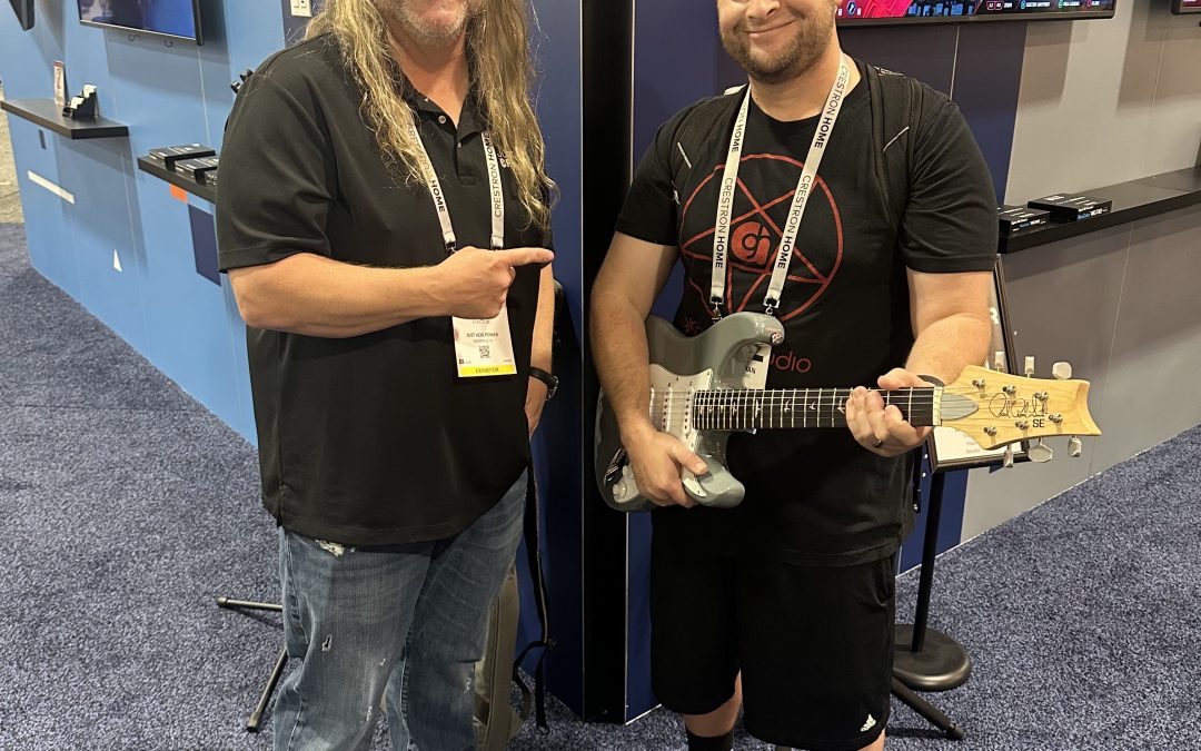 Just Add Power to Raffle Guitars at CEDIA Expo 2024