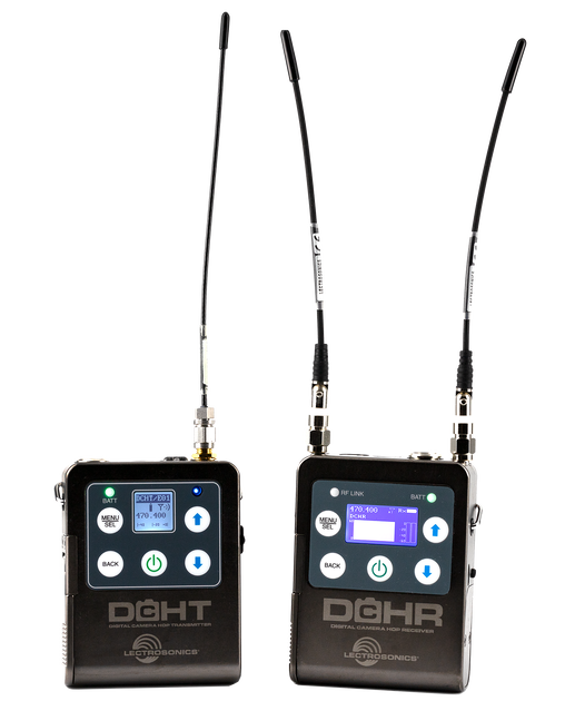 Lectrosonics Introduces the DCHT Digital Stereo Miniature Transmitter and DCHR Portable Digital Stereo Receiver in the B1C1 (537-691 MHz) Frequency Range