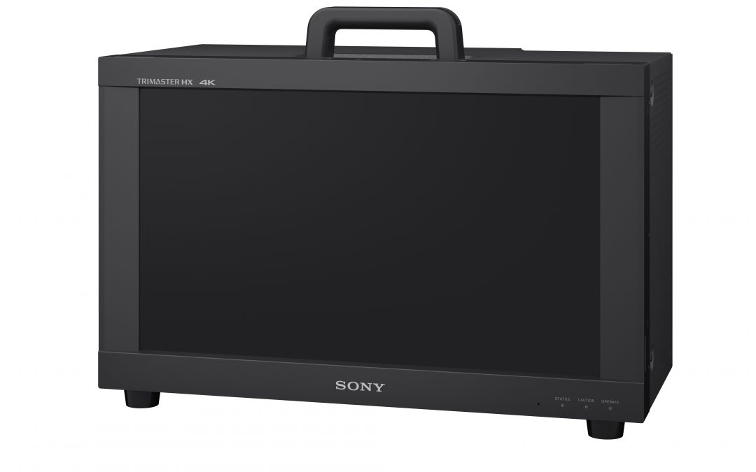 Sony Electronics Announces Two 16.5-inch 4K TRIMASTER HX Monitors for Live Production