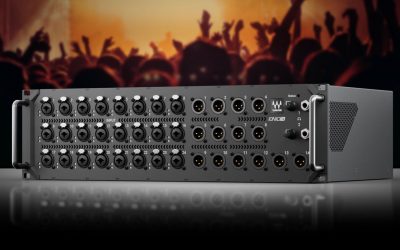 Waves announces IONIC 24 stagebox: powered by Waves Signature preamps, designed for eMotion LV1 mixer systems