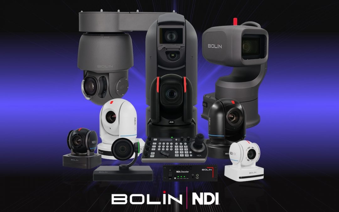 Bolin Technology Adds NDI 6-Ready High Bandwidth and HX3; FreeD; and 255 PTZ Control Steps to Indoor and Outdoor Camera Line