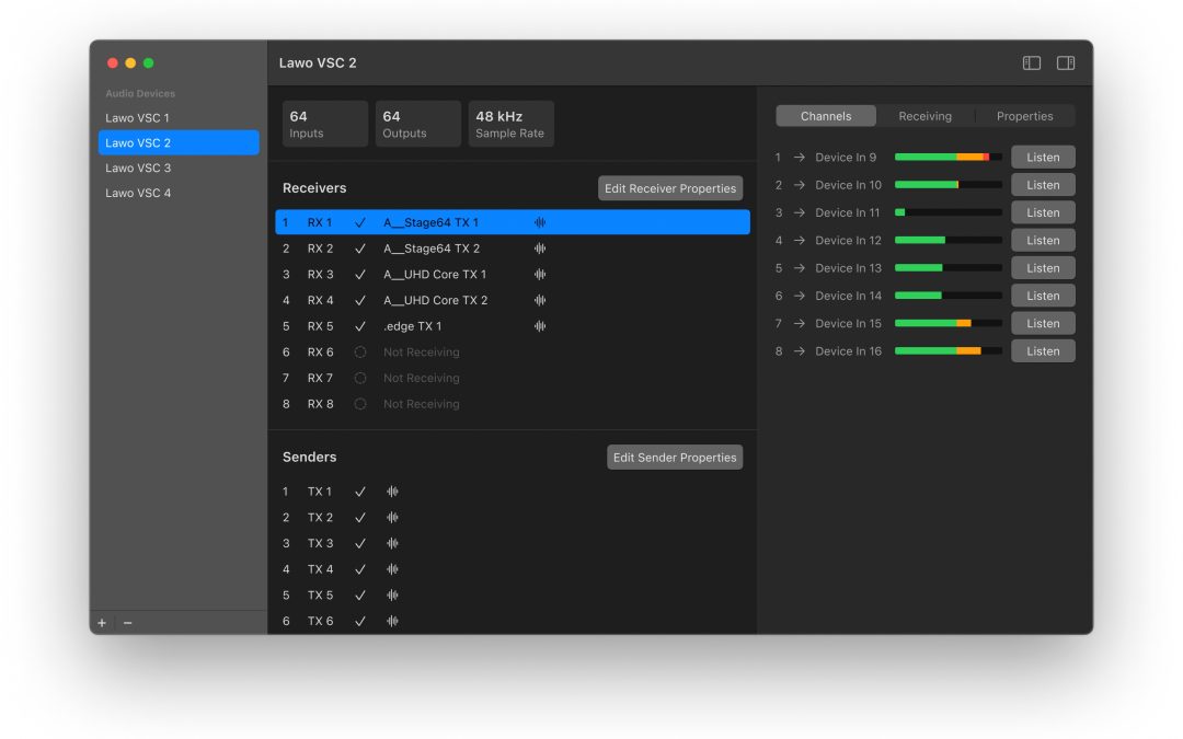 Lawo VSC for macOS Sonoma Now Shipping