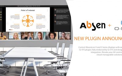 Absen Releases New Technology Plugin Integration for Q-SYS