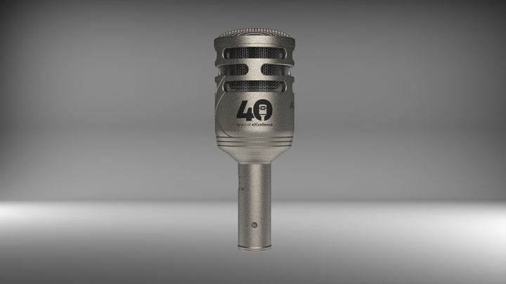 AUDIX Celebrates 40 Years in the Microphone Industry and Announces D6X Limited Edition