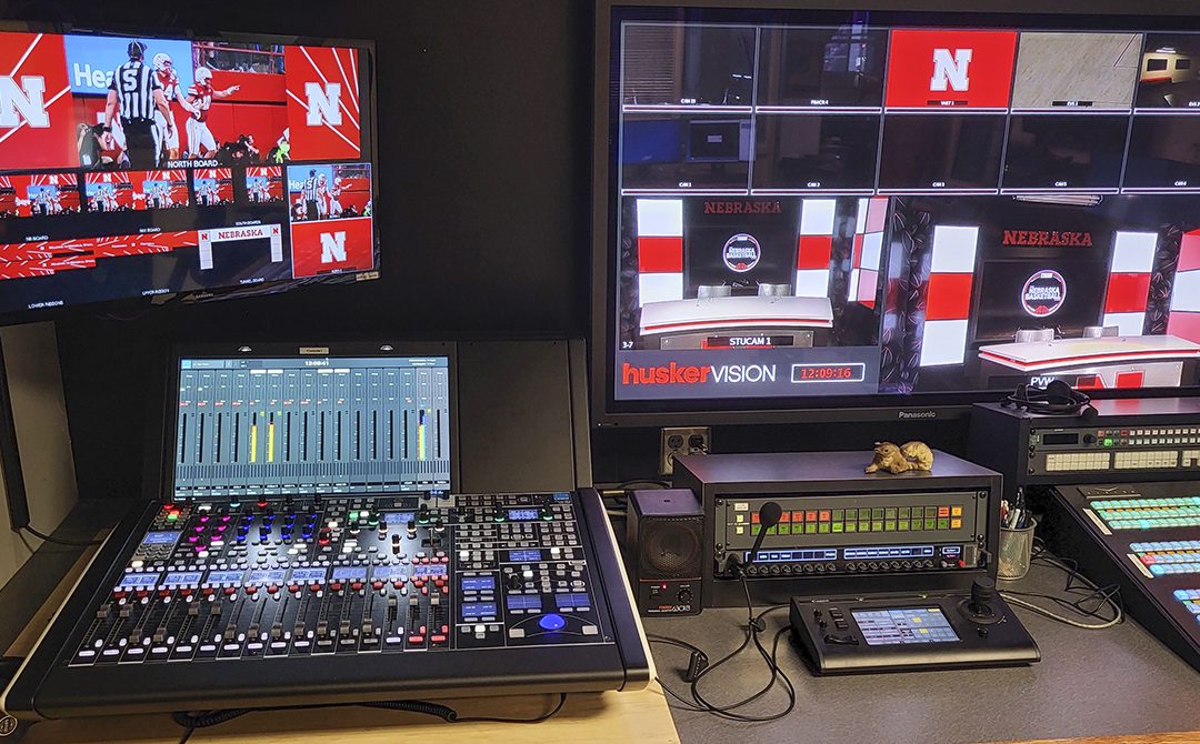 Lawo Optimizes Audio Production at HuskerVision