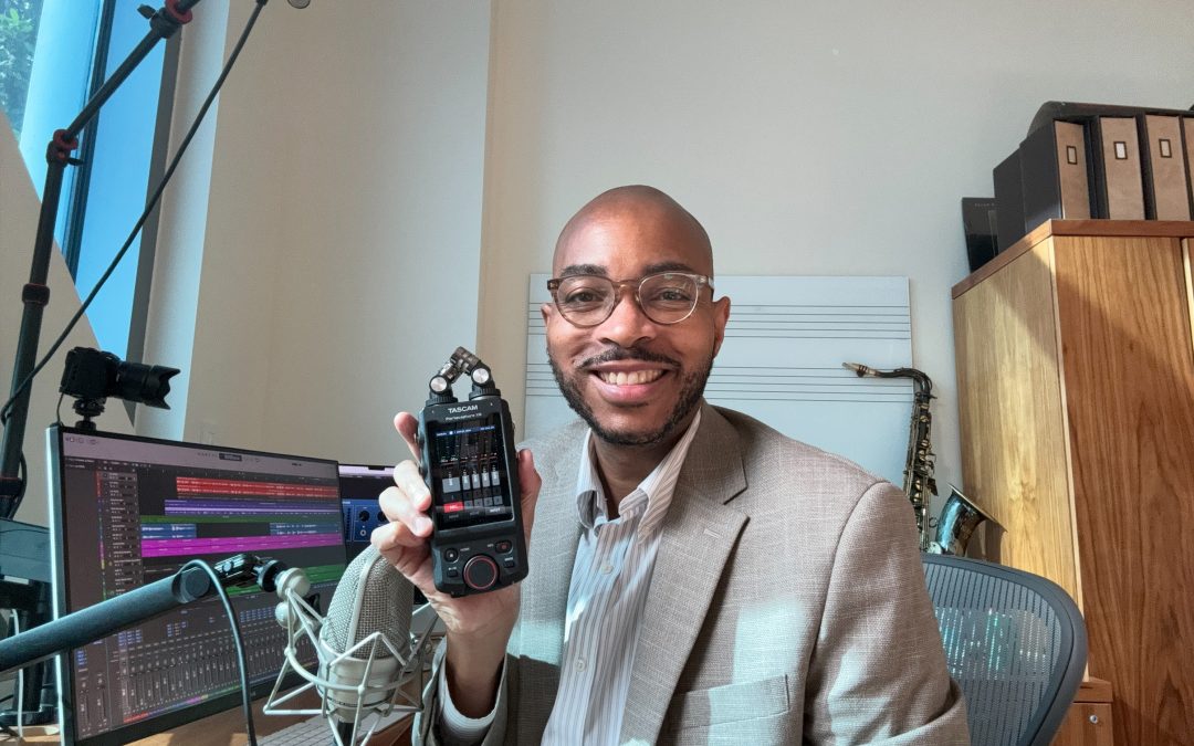 TASCAM’s Portacapture X8 Brings Recording Versatility to Melvin L. Butler