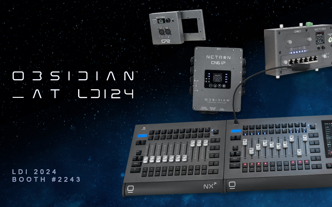 Obsidian to Highlight Latest in ONYX Lighting Control Innovation at LDI 2024