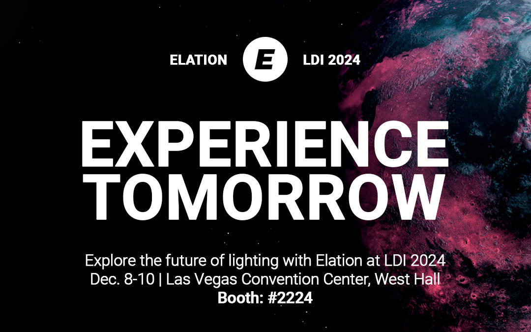 Elation Invites Lighting Professionals to “Experience Tomorrow” at LDI 2024