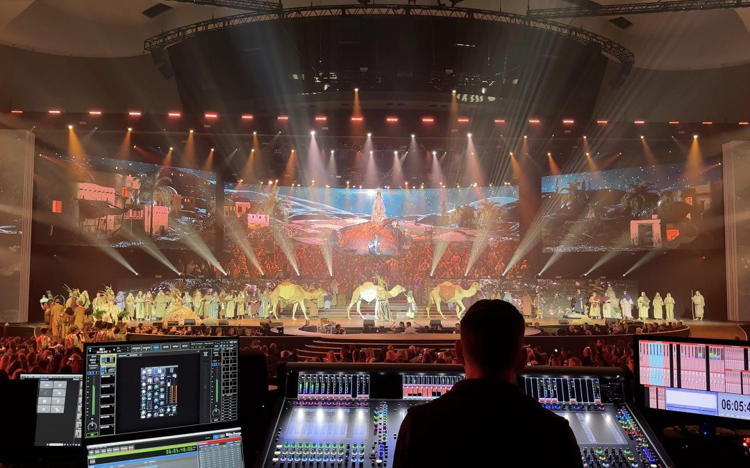 KLANG Monitoring Scales to Meet Prestonwood Baptist Church’s Massive Holiday Production, The Gift of Christmas