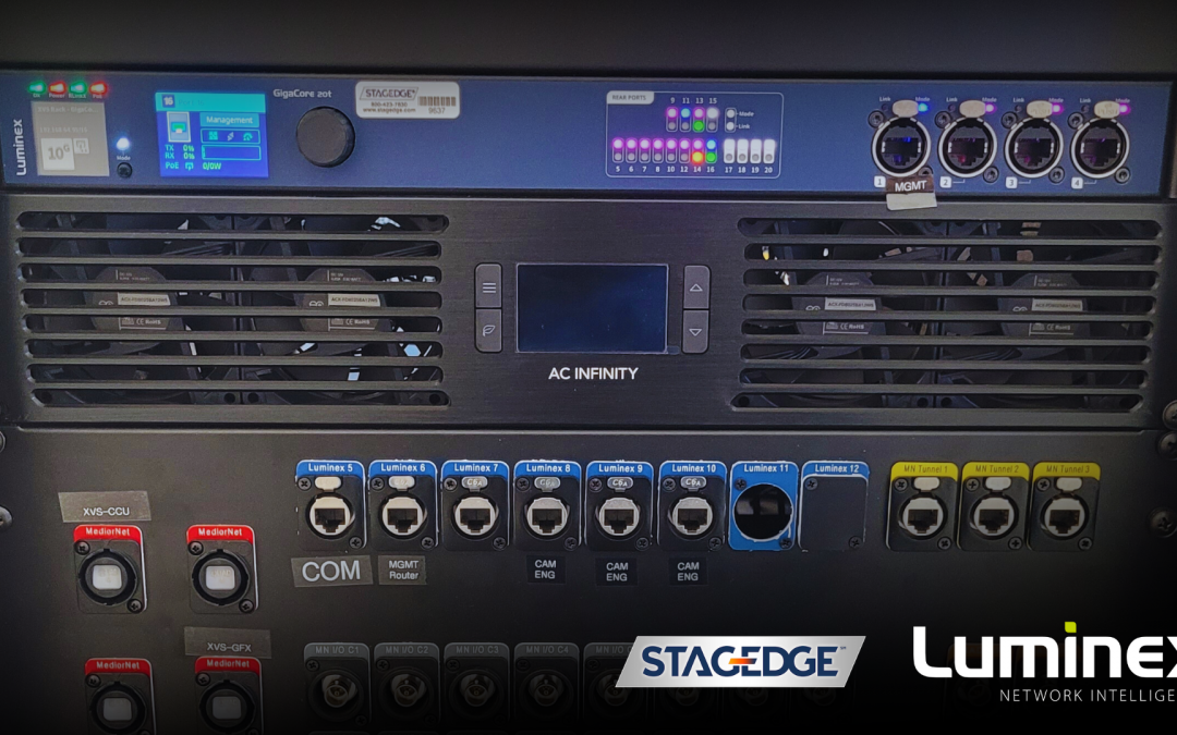 Stagedge Simplifies Event Networking with Luminex