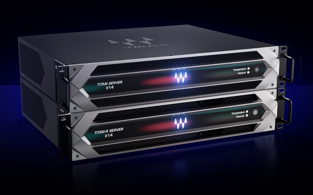 Waves now shipping next-generation (X14) Titan and Titan-R SoundGrid DSP servers