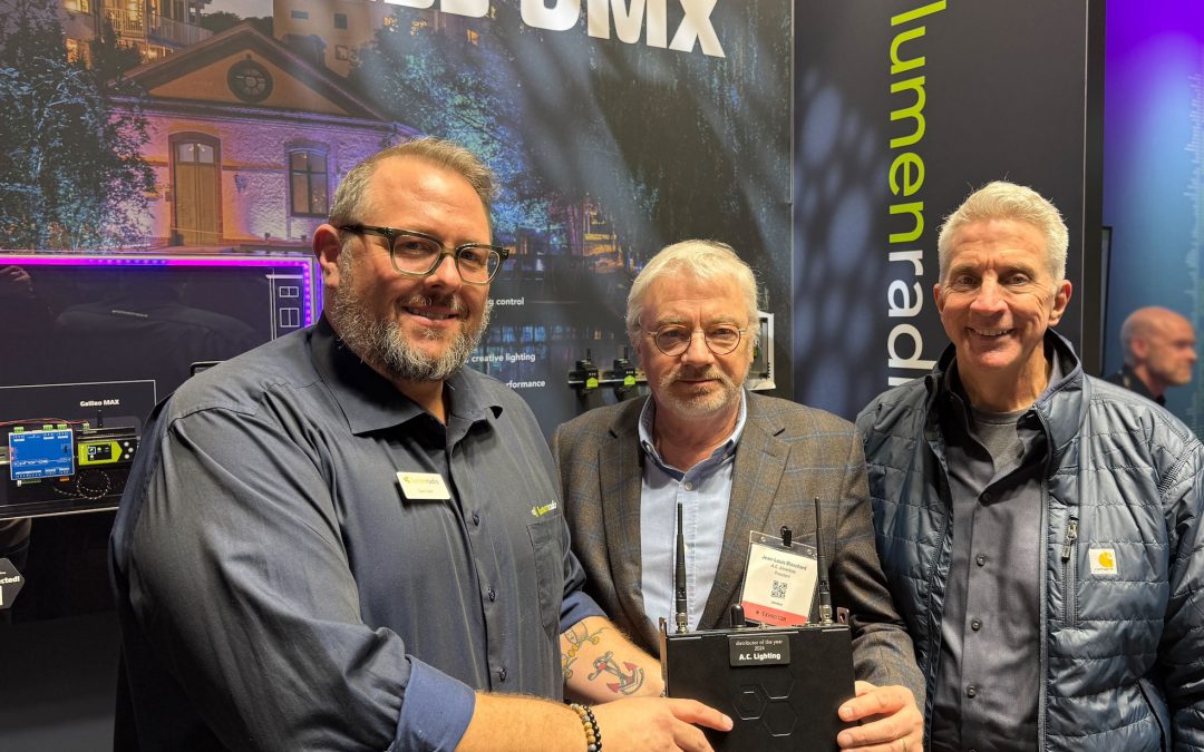 A.C. Lighting Named LumenRadio’s Distributor of the Year for 2024