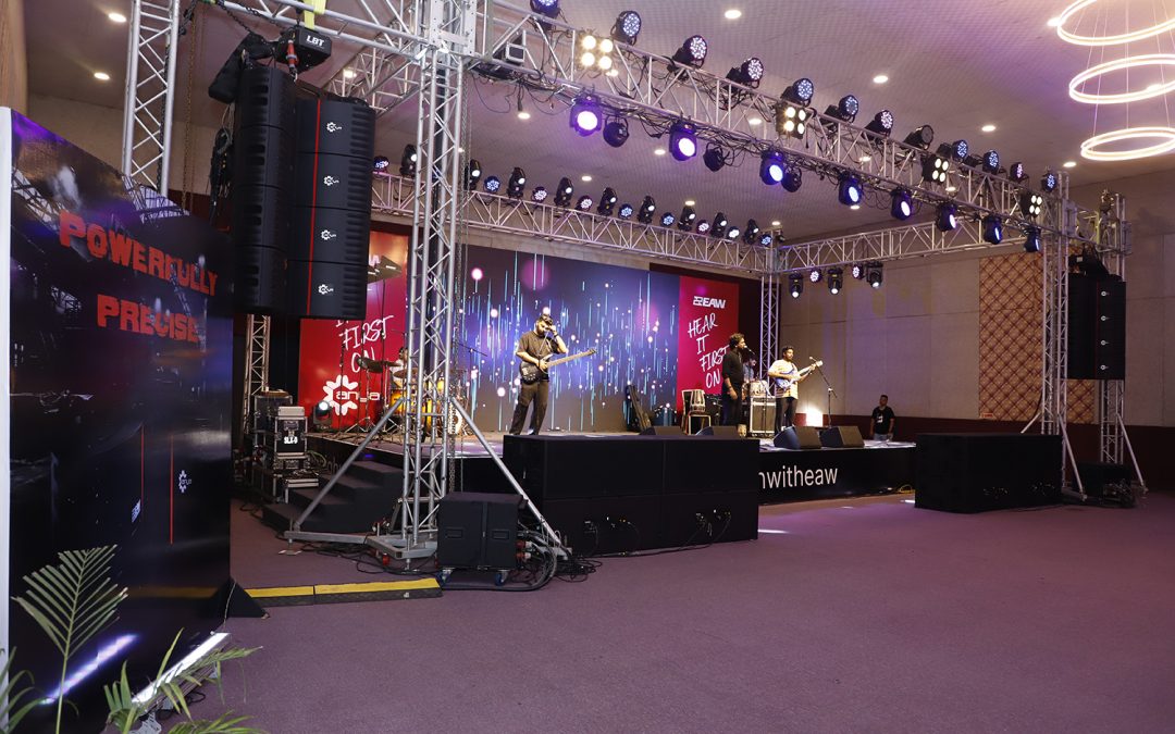 Pink Noise Professionals Facilitates First EAW Anya ADAPTive Sound System in India
