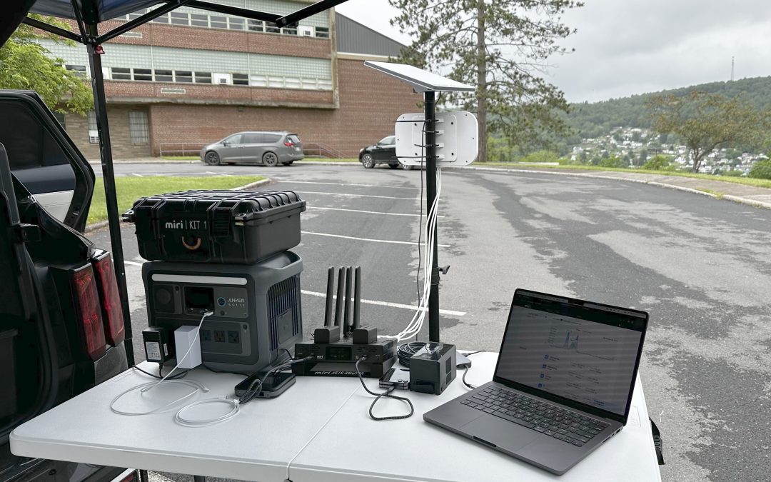 Miri Technologies Provides Free Internet Access at Evacuation Center During Maryland Flood