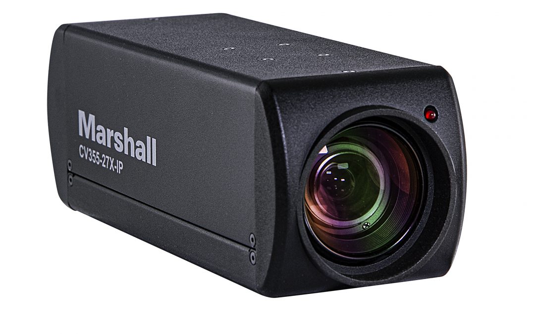 Marshall Electronics Introduces CV355-27X-IP Camera with 27x Optical Zoom and IP Streaming Capabilities at InfoComm 2025