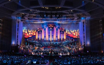 The Conference Center in Salt Lake City Chooses Robert Juliat Dalis 864 Footlights for Lighting Upgrade