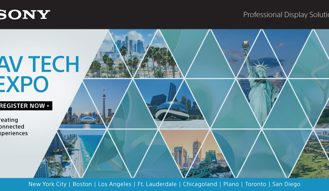 Sony Electronics Announces Annual North American AV Tech Expo