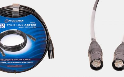 Accu-Cable Introduces TOUR LINK CAT5e Cable Line for Professional Lighting and Video Applications