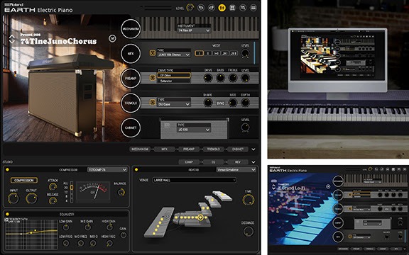 Decades of Essential Electric Piano Sounds in One Expressive Software Instrument, Available Exclusively on Roland Cloud 