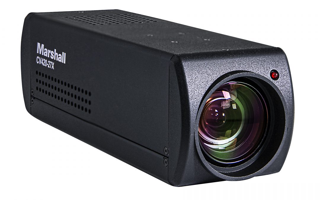 Marshall Electronics Unveils CV420-27X UHD Camera at ISE 2026
