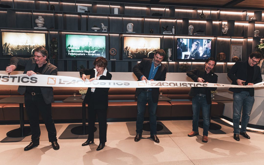 L-Acoustics Opens Americas Regional Headquarters in Nashville Featuring L-Acoustics Showroom and L-Acoustics Creative Studio