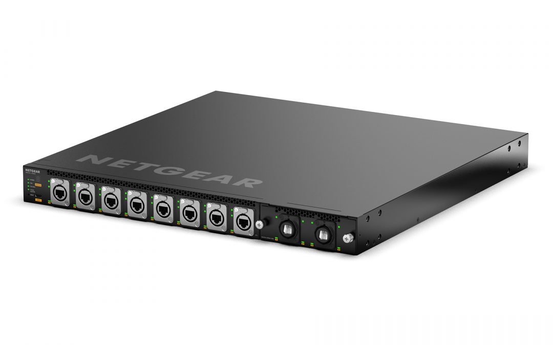 Neutrik Group Americas Makes a Strong Connection With the Latest NETGEAR Switch