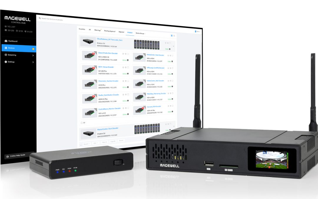 Magewell Connecting Any Source, Anywhere, in Any Form Factor at 2026 NAB Show in Stand C6113