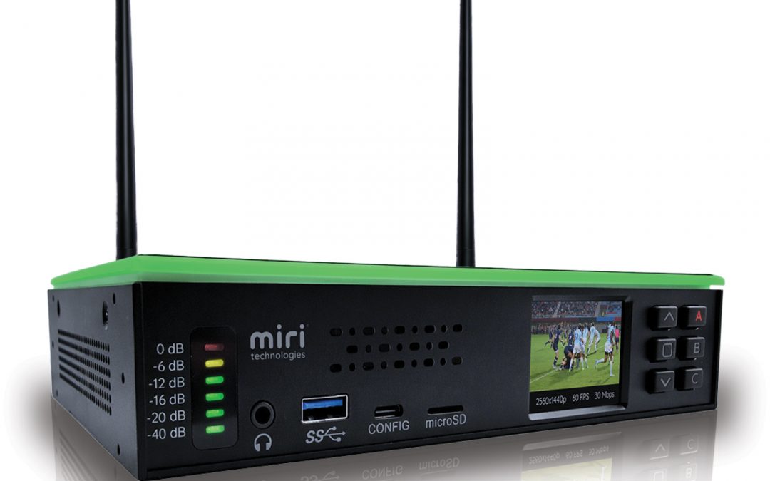 Miri V410 Live 4K Encoder/Decoder to Make North American Debut at 2026 NAB Show