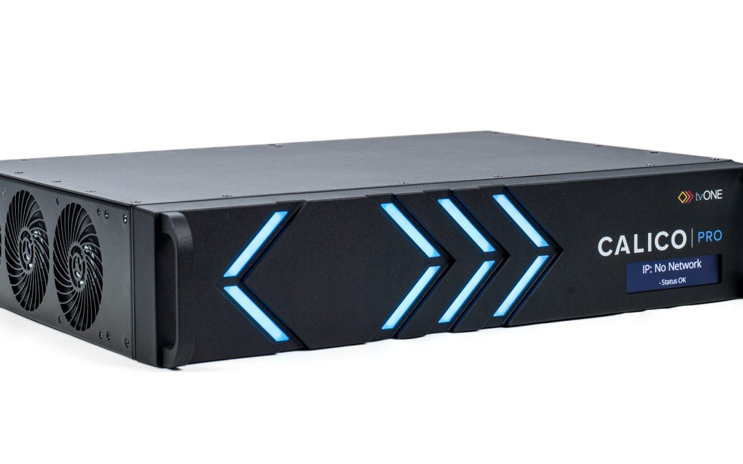 tvONE CALICO PRO v1.5 Brings Video Processing to the Lighting Console